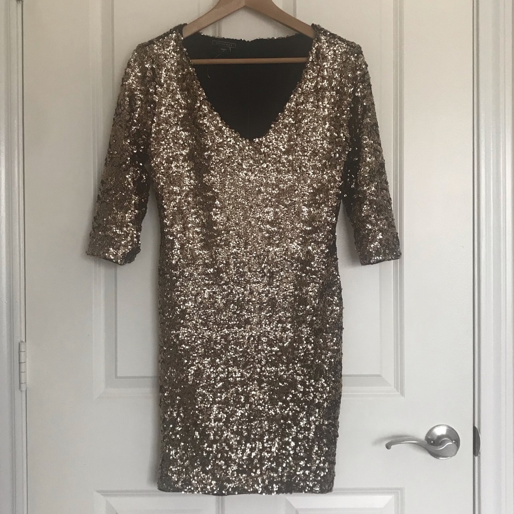 Sequin cocktail dress